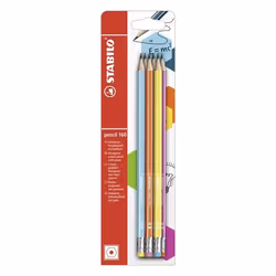 STABILO pencil 160, HB, Multicolore, Hexagonal, Loisir, Bureau, École, République tchèque, 18 mm