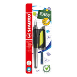 STABILO EASYbuddy stylo-plume Système de remplissage cartouche Noir, Citron vert 1 pièce(s)
