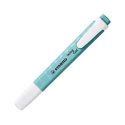 STABILO swing cool Pastel, 1 pièce(s), Turquoise, Pointe biseautée, Turquoise, Blanc, Rond, 1 mm