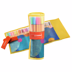 STABILO 8825-07 stylo-feutre Moyen Multicolore 25 pièce(s)