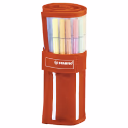 STABILO Pen 68, 30 couleurs, Couleurs assorties, Pointe ogive, 1 mm, Multicolore, Hexagonal