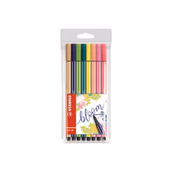 STABILO 106883168, Moyen, 8 couleurs, Multicolore, Pointe ogive, 1 mm, Multicolore