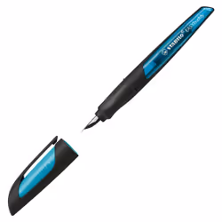 STABILO EASYbuddy stylo-plume Système de remplissage cartouche Noir, Bleu clair 1 pièce(s)