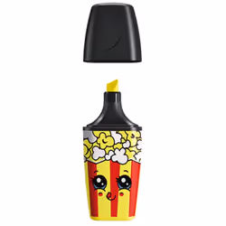 STABILO BOSS MINI Sweet Friends, 1 pièce(s), Jaune, Pointe biseautée, Multicolore, 2 mm, 5 mm