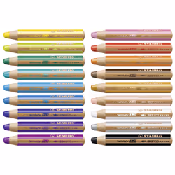 STABILO woody 3 in 1 Multicolore 18 pièce(s)
