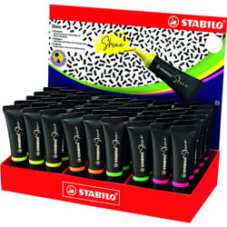 STABILO Shine marqueur 45 pièce(s) Pointe biseautée Multicolore