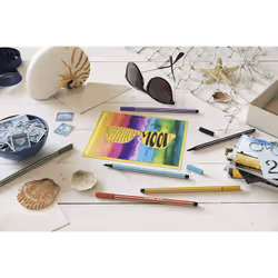 STABILO Pen 68 stylo-feutre Moyen Multicolore 20 pièce(s)