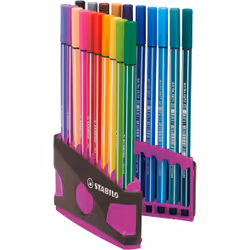 STABILO Pen 68 stylo-feutre Multicolore 20 pièce(s)