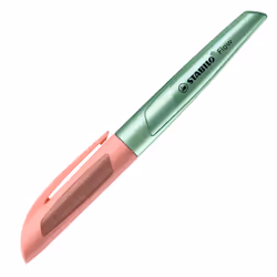 STABILO Flow COSMETIC, Vert, Rouge, Système de remplissage cartouche, Acier inoxydable, Moyen, Allemagne, 18 mm