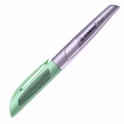 STABILO Flow COSMETIC, Vert, Lavande, Système de remplissage cartouche, Acier inoxydable, Moyen, Allemagne, 18 mm