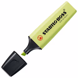 STABILO Boss Original Pastel marqueur 1 pièce(s) Pointe biseautée Citron vert - Vue supplémentaire 2
