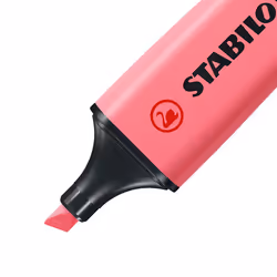 STABILO Boss Original Pastel marqueur 1 pièce(s) Pointe biseautée Rose - Vue supplémentaire 3
