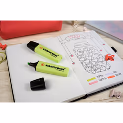STABILO Boss Original Pastel marqueur 4 pièce(s) Pointe biseautée Multicolore - Vue supplémentaire 4