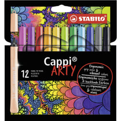 STABILO Cappi ARTY stylo-feutre Moyen Multicolore 12 pièce(s)