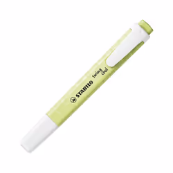 STABILO swing cool Pastel, 1 pièce(s), Citron vert, Pointe biseautée, Citron vert, Blanc, Rectangle, 1 mm