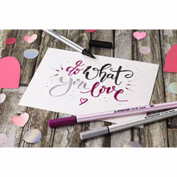 STABILO Pen 68 brush stylo-feutre Multicolore 25 pièce(s)
