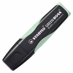 STABILO GREEN BOSS, 1 pièce(s), Menthe, Pointe biseautée, Noir, Couleur menthe, Plastique, 2 mm