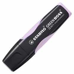 STABILO GREEN BOSS, 1 pièce(s), Violet, Pointe biseautée, Noir, Violet, Plastique, 2 mm