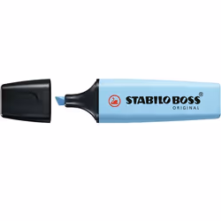 STABILO Boss Original Pastel marqueur 1 pièce(s) Pointe biseautée Bleu - Vue supplémentaire 2