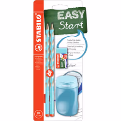 STABILO EASYgraph School Set, HB, Bleu, Triangulaire, École, République tchèque, 3,15 mm