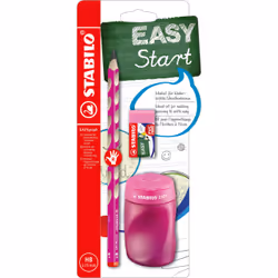STABILO EASYgraph, HB, Rose, Triangulaire, École, Blister, 1 pièce(s)