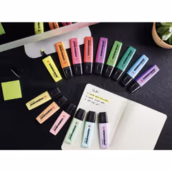 STABILO Boss Original Pastel marqueur 15 pièce(s) Pointe biseautée Multicolore - Vue supplémentaire 7