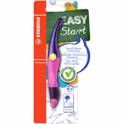 STABILO EASYoriginal, Stylo à bille, Magenta, Bleu, 0,5 mm, Moyen, Pour gaucher
