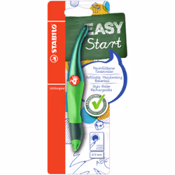 STABILO EASYoriginal, Stylo à bille, Vert, Bleu, 0,5 mm, Moyen, Pour droitier