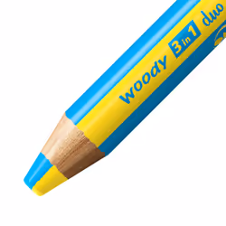 STABILO woody 3 in 1 duo Multicolore 10 pièce(s)