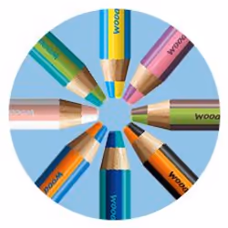 STABILO woody 3 in 1 duo Multicolore 10 pièce(s) - Vue supplémentaire 5