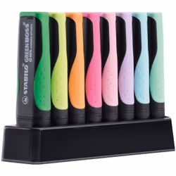 STABILO GREEN BOSS marqueur 8 pièce(s) Pointe ronde Multicolore