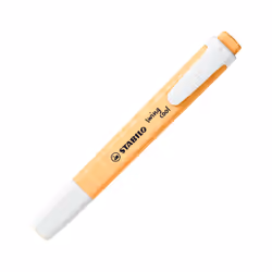 STABILO swing cool Pastel, 1 pièce(s), Orange, Pointe biseautée, Orange, Blanc, 1 mm, 4 mm