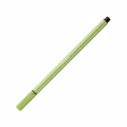 STABILO Pen 68, 1 couleurs, Vert, Pointe ogive, 1 mm, Vert, Hexagonal