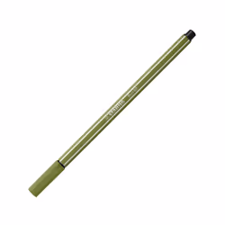 STABILO Pen 68, 1 couleurs, Vert, Pointe ogive, 1 mm, Vert, Hexagonal