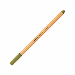 STABILO point 88, Vert, Vert, Orange, Hexagonal, Mud green, Métal, 0,4 mm
