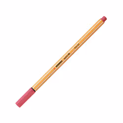 STABILO point 88, Rouge, Orange, Rouge, Hexagonal, Strawberry red, Métal, 0,4 mm