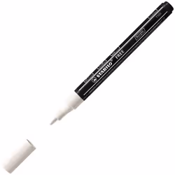 STABILO FREE Acrylic, 1 pièce(s), Blanc, 14 an(s), Rond, 1 mm, 2 mm
