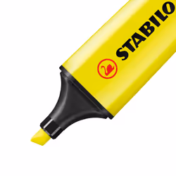 STABILO BOSS ORIGINAL marqueur 5 pièce(s) Pointe biseautée Multicolore