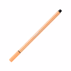 STABILO Pen 68, 1 couleurs, Orange, Pointe ogive, 1 mm, Orange, Hexagonal
