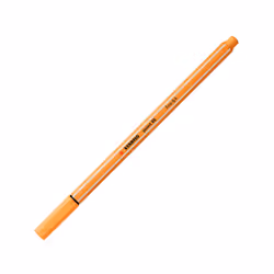 STABILO point 88, Orange, Orange, Hexagonal, Métal, 0,4 mm, Allemagne