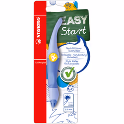 STABILO EASYoriginal, Stylo à bille, Bleu, Bleu, 0,5 mm, Moyen, Pour gaucher