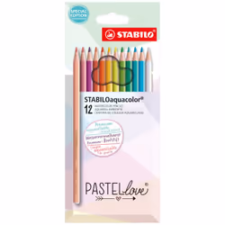 STABILO STABILOaquacolor, Multicolore, 12 pièce(s)