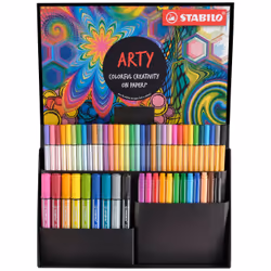 STABILO ARTY Creative Set, 55 pièce(s), Multicolore