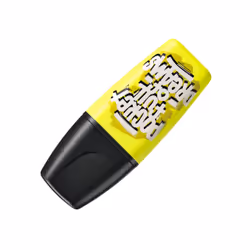 STABILO BOSS MINI by Snooze One marqueur 3 pièce(s) Pointe biseautée Bleu, Vert, Jaune
