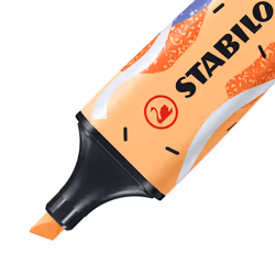STABILO BOSS ORIGINAL marqueur 4 pièce(s) Pointe biseautée Bleu, Fuchsia, Menthe, Orange - Vue supplémentaire 4