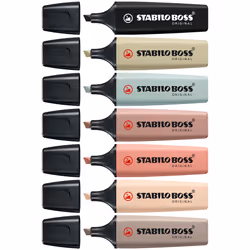 STABILO BOSS ORIGINAL NatureColors marqueur 10 pièce(s) Pointe biseautée Vert - Vue supplémentaire 4