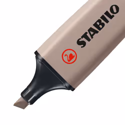 STABILO BOSS ORIGINAL NatureColors marqueur 1 pièce(s) Pointe biseautée Gris clair