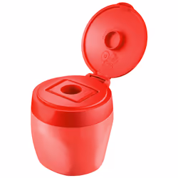 STABILO woody 3 in 1, Taille crayon manuel, Rouge, woody 3 in 1, 62 mm, 67 mm, 63 mm