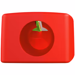 STABILO woody 3 in 1 Taille crayon manuel Rouge - Vue supplémentaire 5