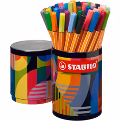Feutre - STABILO - point 88 - 45 feutres - Pointe 04 mm - 65 couleurs disponibles